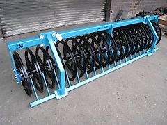 BM Maschinenbau T-Ringwalze Ø600 3m Arbeitsbreite, Abstreifer Sonderpreis