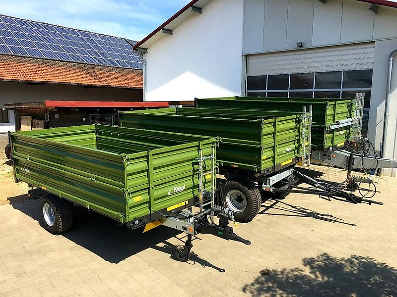Fliegl TDK 140 Fox Tandemkipper Kipper Anhänger Traktor 2 Achser