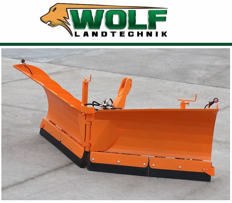 Rolmako Schneepflug | Schneeschild | Räumschild | 3,3m | stabil