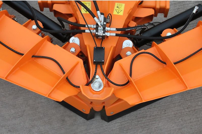 Rolmako Schneepflug | Schneeschild | Räumschild | 3,3m | stabil