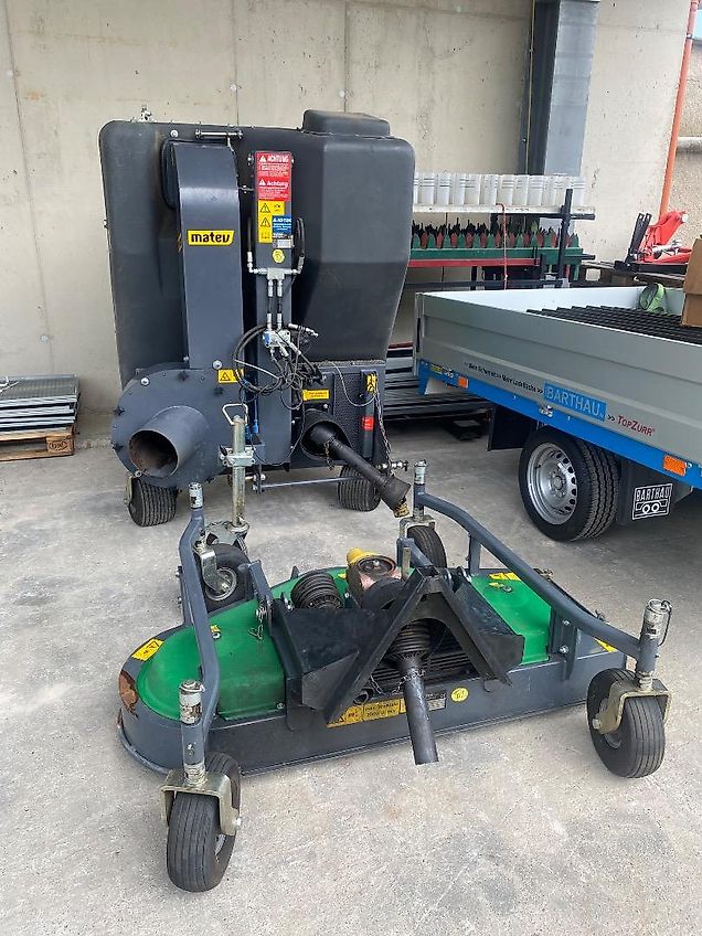 Matev CLS 650 H Hochentleerung mit MOW FM 140 Mähwerk