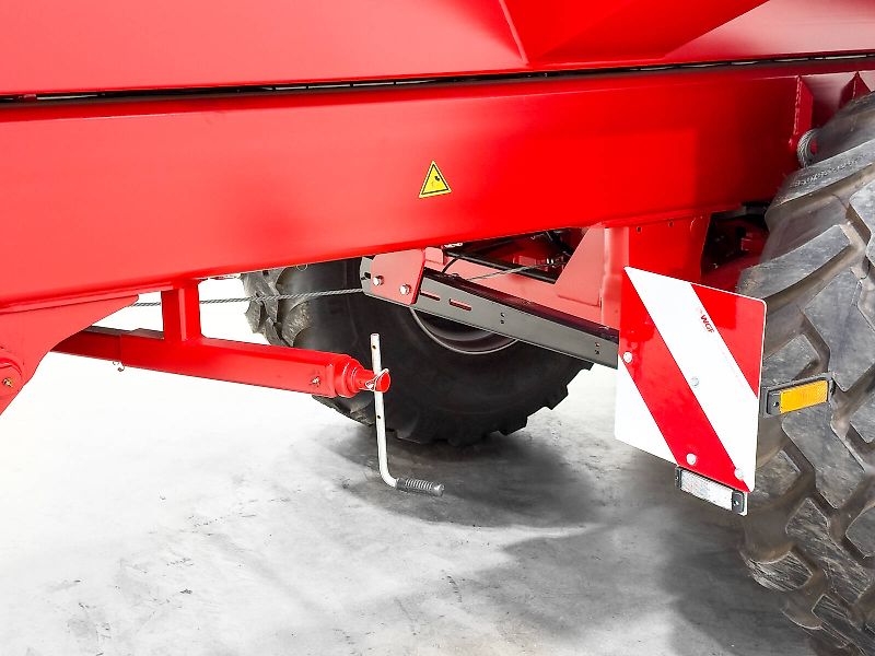 Krampe Big Body 700 Carrier (BB 700) 22 tons capacity, 32,8 m3, 60 cm extension, Made in Germany, premium trailer