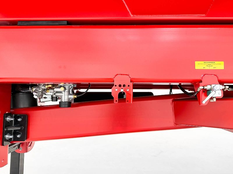 Krampe Big Body 700 Carrier (BB 700) 22 tons capacity, 32,8 m3, 60 cm extension, Made in Germany, premium trailer