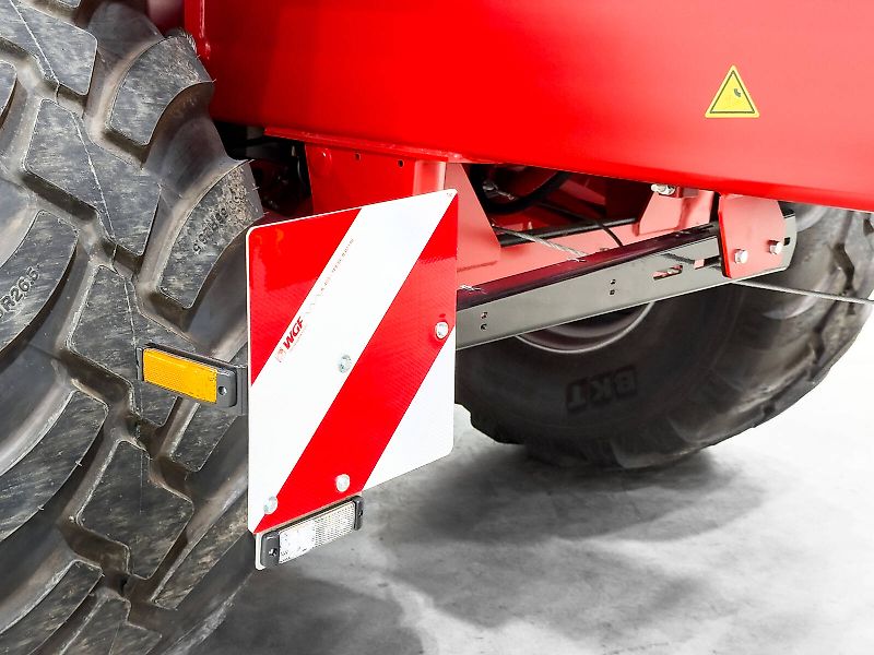 Krampe Big Body 700 Carrier (BB 700) 22 tons capacity, 32,8 m3, 60 cm extension, Made in Germany, premium trailer