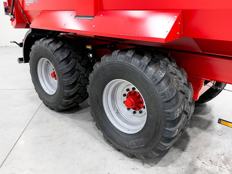 Krampe Big Body 700 Carrier (BB 700) 22 tons capacity, 32,8 m3, 60 cm extension, Made in Germany, premium trailer