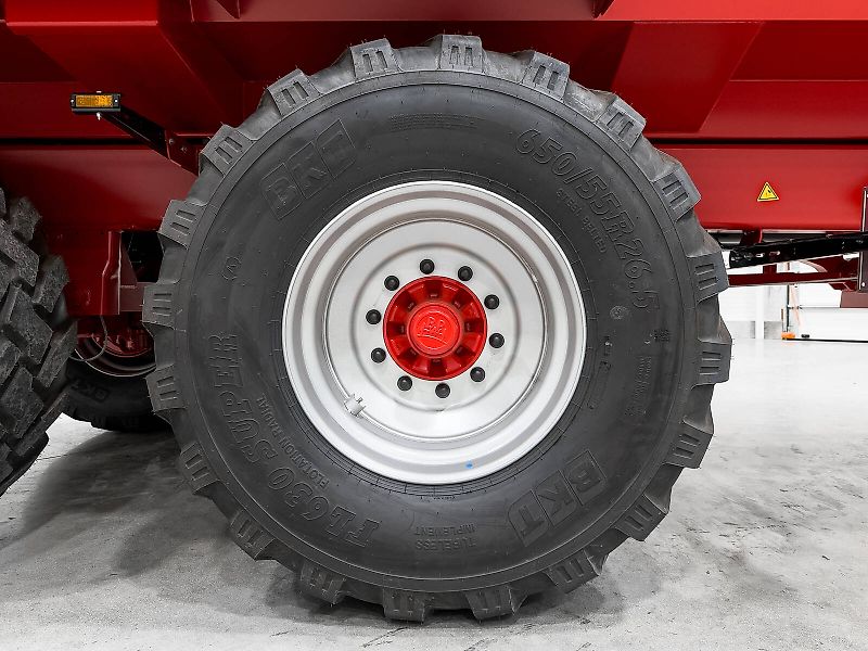 Krampe Big Body 700 Carrier (BB 700) 22 tons capacity, 32,8 m3, 60 cm extension, Made in Germany, premium trailer