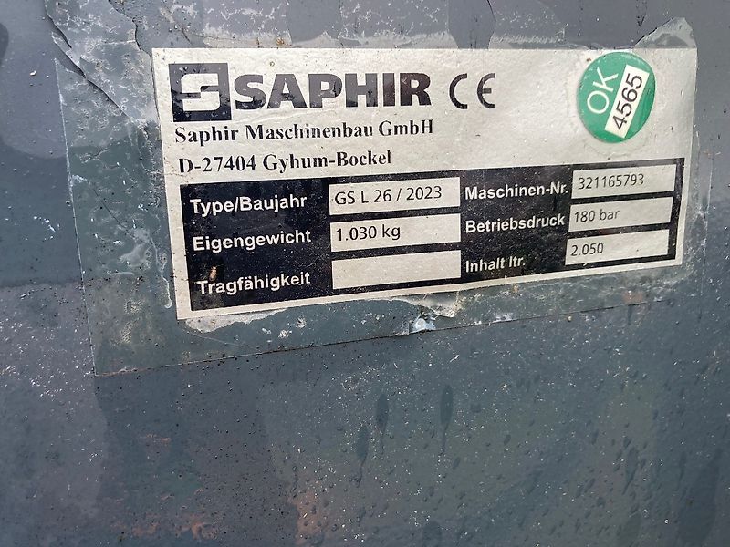 Saphir GS L 26 Claas Scorpion / Kramer KT