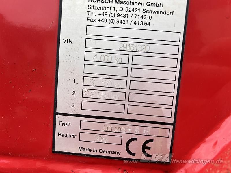 Horsch Optipack 8 AS