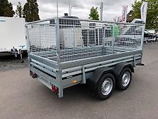Brenderup Tieflader 2000kg inkl. Laubgitter 301 x 153 x120 cm LBH