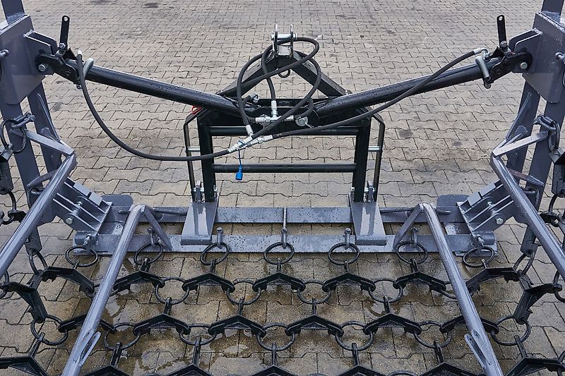 Top-Agro HaevyDuty AKTIONSPREIS Sehr ROBUSTE Wiesenegge 3m 4 Reihig Mech. Klappbar NEU