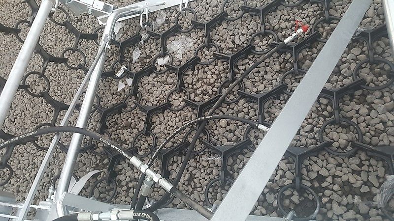 Top-Agro HaevyDuty AKTIONSPREIS Sehr ROBUSTE Wiesenegge 3m 4 Reihig Mech. Klappbar NEU