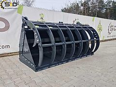 SID Krokodilschaufel Greifschaufel gebrannte Zinken 1,8M 1,37 m3