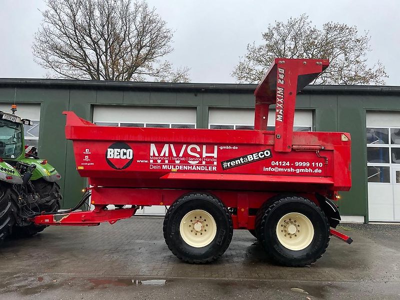 Beco Maxxim 240XL *Bruttopreis* Erdmulde Schwerlastmulde Muldenkipper Mulde