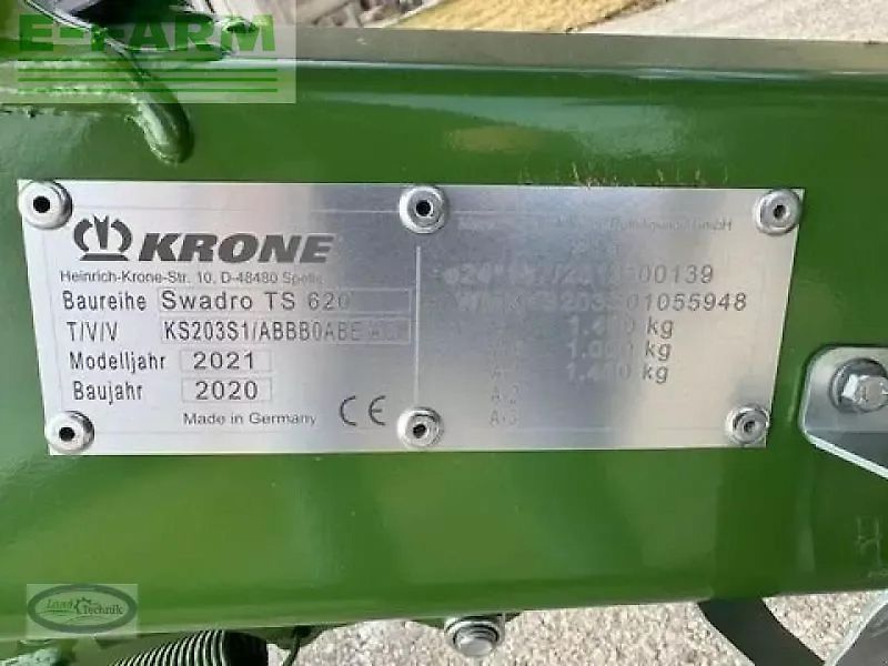 Krone swadro ts 620