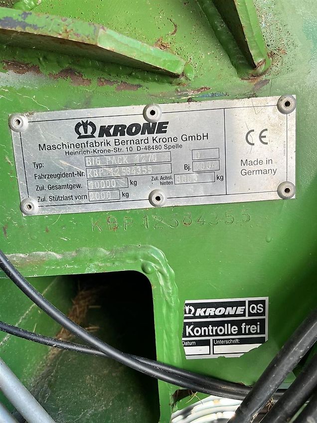 Krone Big Pack 1270 XC Multi Bale