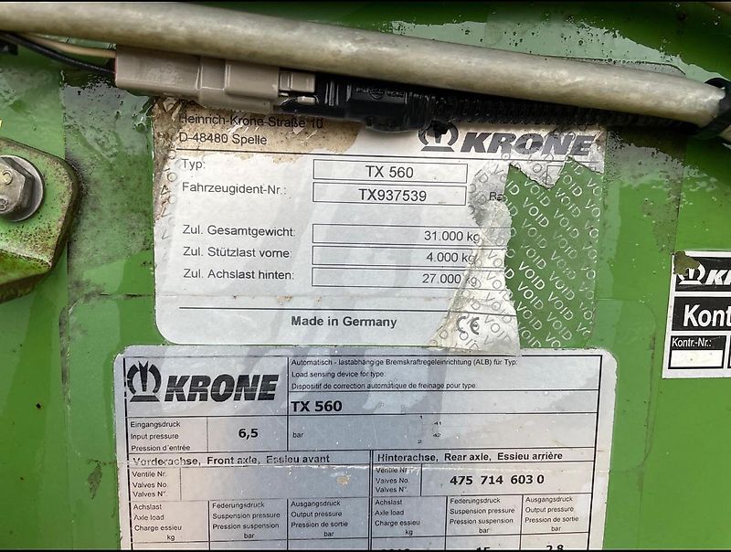 Krone TX 560