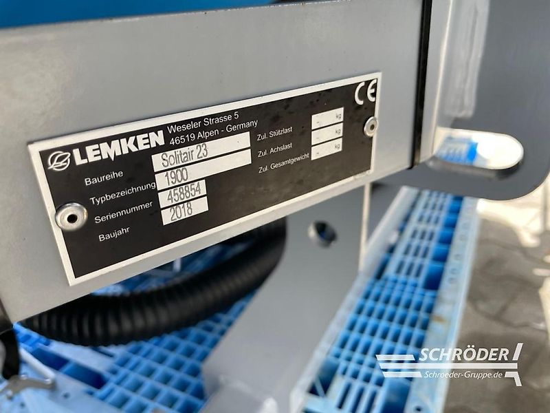 Lemken AZURIT 9/8.75 K D + SOLITAIR 23/1900