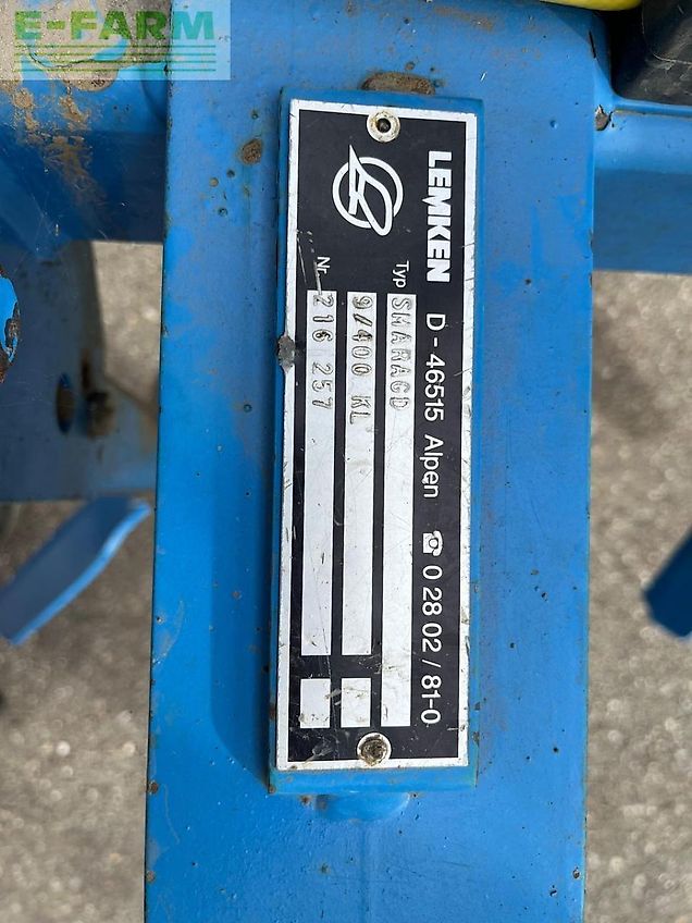 Lemken smaragd 9/400 k ue