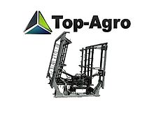 Top-Agro Heavy Duty WIESENSTRIEGEL Grünlandstriegel Heavy Duty 6,0 / 8,0m Breite