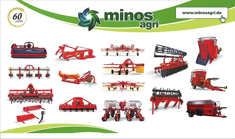 Minos Agri Mulcher T-DSPH 1850 **NEU**