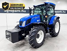 New Holland T5.90S tractor, UNUSED, air seat, air brakes