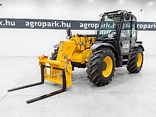 JCB 535-95 telehandler, Joystick, Powershift, air con, Q-FIT with pallet forks