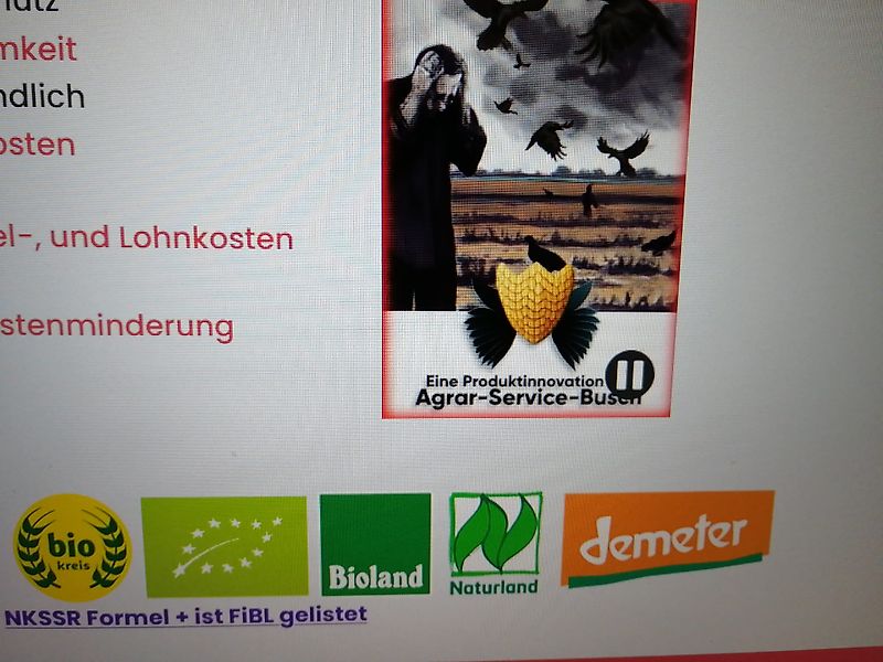 Howard Queckenschleuder Bodenfräse zum Wegschleudern von vorab abgetrentem Bewuchs durch Flügelschargrubber mit Schneidflügeln