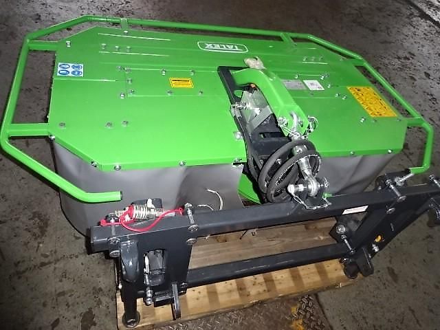 TALEX Frontmähwerk 1,35 Meter Rota Hydro - mit Hydraulischen Antrieb Anbau an Euro SW Rahmen - Auch für Anbau an Radlader