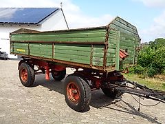 Welger DK 120-2 Typ 3Seitenkipper mit Zusätzliche Bordwände und Dreiecke für Planengestell