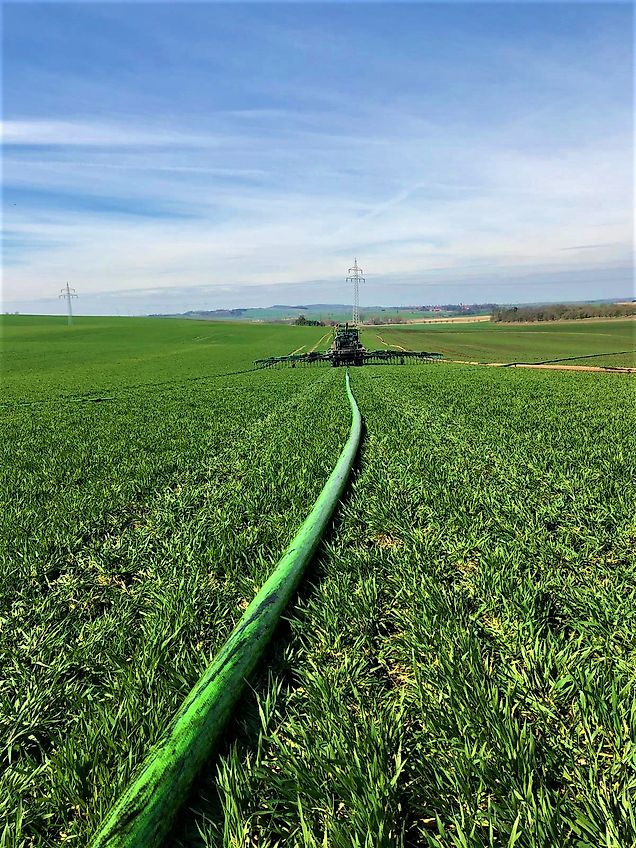 Verschlauchungstechnik Ziehschlauch PROFI ZS PU Gülleschlauch Gülleverschlauchung Beregnung Flachschlauch Verschlauchung