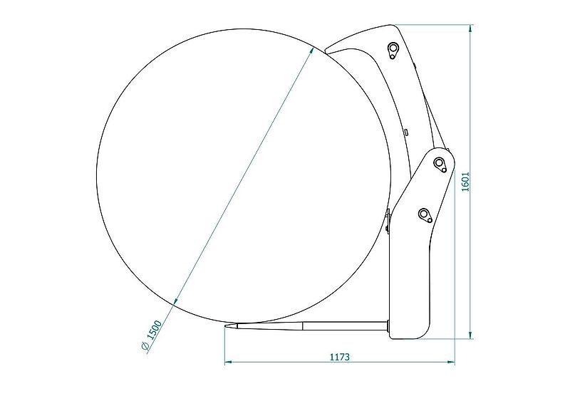 ArkMET rozcinak balotów D302
