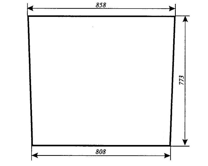 SAME SZYBA PRZEDNIA SAME LAMBORGHINI 092412100/10