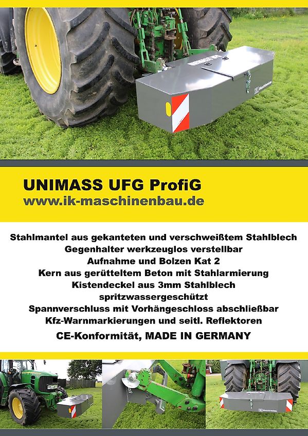 IK Maschinenbau UNIMASS UFG Profi
