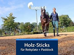 Holz-Sticks / Reiterspäne für Reitplatz, Paddock, Reitboden