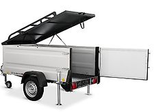 Anhänger Kofferanhänger mit Deckel 750 kg TPV / Böckmann KT-EU2