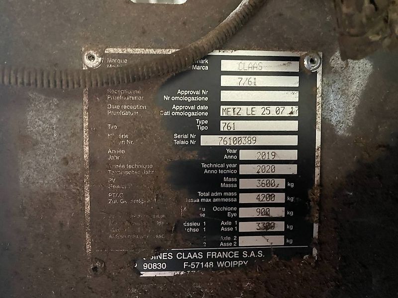 Claas Rollant 455 RC