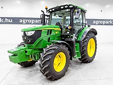 John Deere 6R 120 AutoQuad transmission, front axle suspension, G5 display, AutoTrac ready, air brakes
