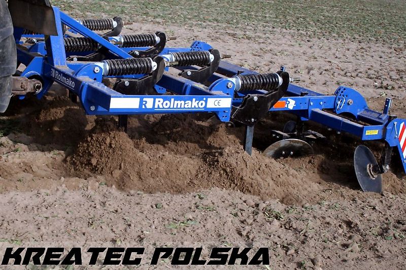 Rolmako U 453 Grubber / Schälgrubber mit Federsicherung Breiten von 2,1 m bis 4,5 m