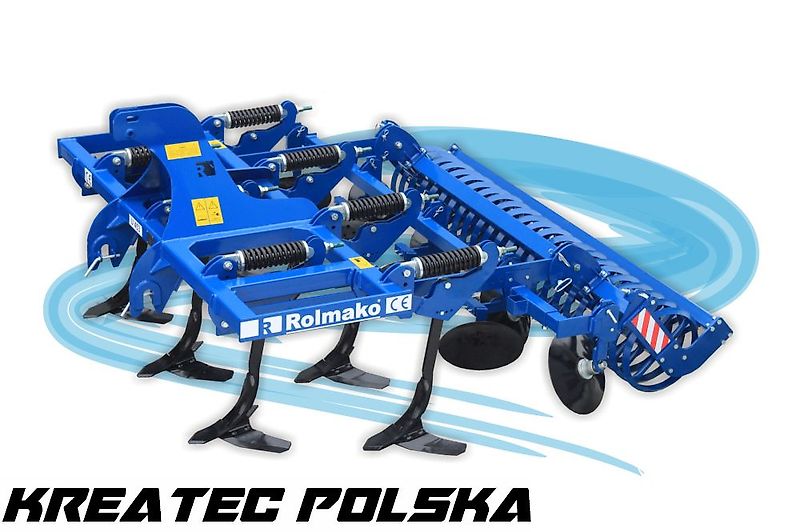 Rolmako U 453 Grubber / Schälgrubber mit Federsicherung Breiten von 2,1 m bis 4,5 m