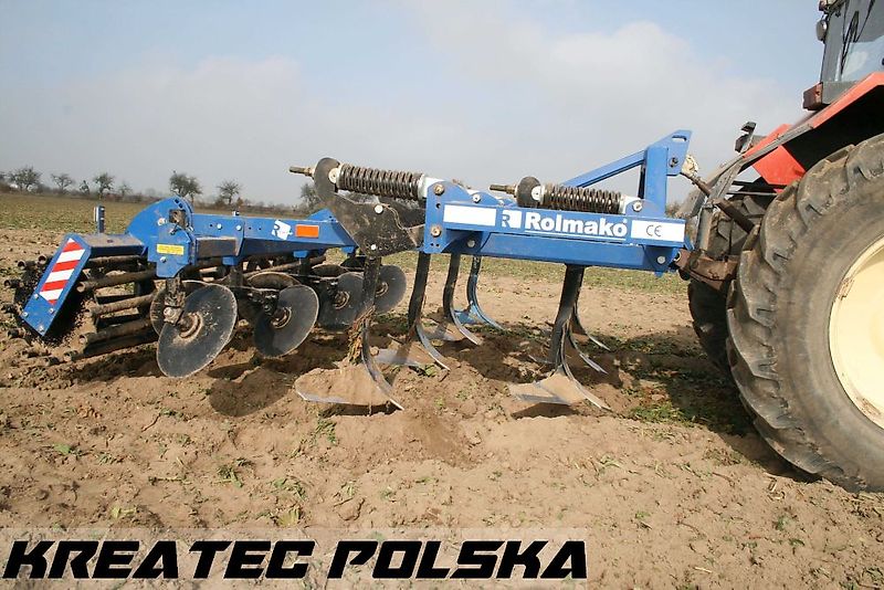 Rolmako U 453 Grubber / Schälgrubber mit Federsicherung Breiten von 2,1 m bis 4,5 m