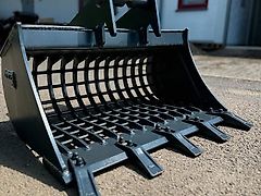 Sieblöffel Häner HSL 800 2.3 MS03 Symlock mit Zähne 80 cm 800mm