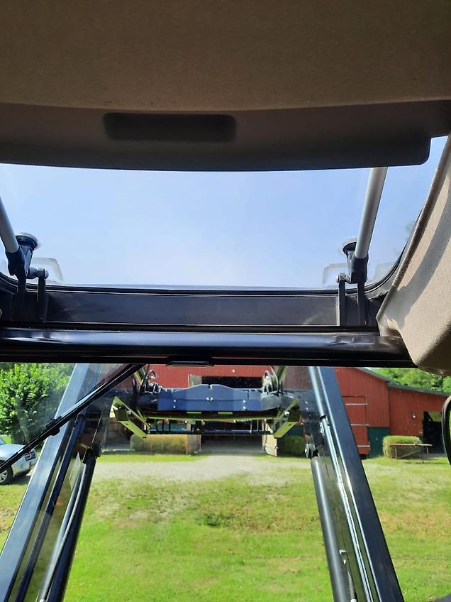 Case MX120 Traktor mit Frontlader