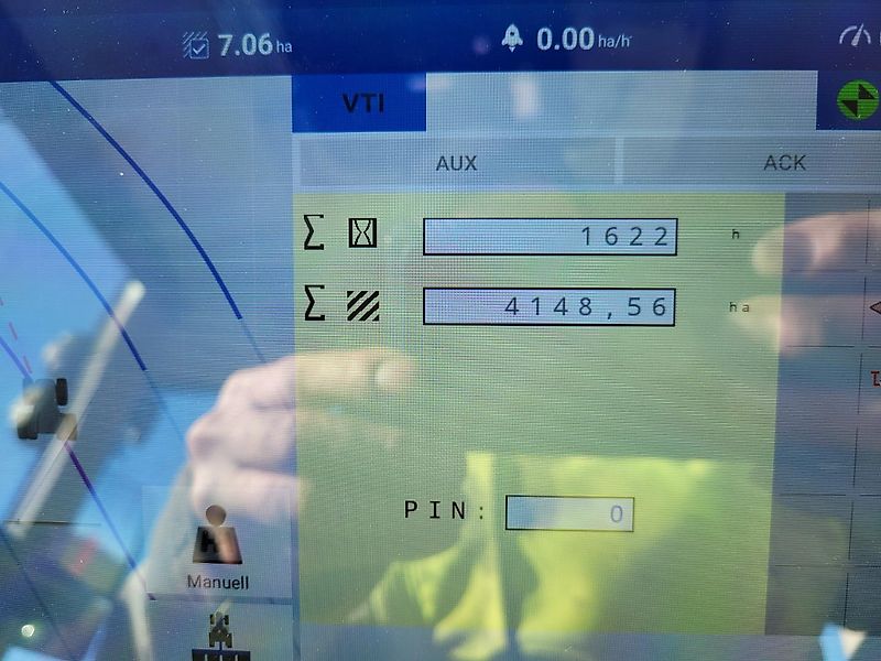 Kverneland Optima Section-Control und lenksystem