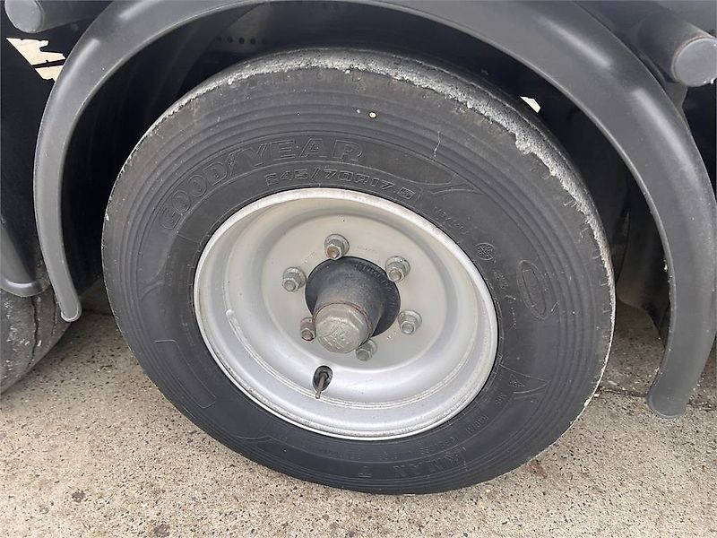 Möslein TK0105D-L Weiß Tandem Koffer, Ladebordwand + Durc