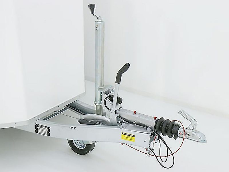 Debon Kofferanhänger Cargo 1300 Vollpoly 150x290cm H:160cm|Tür|we