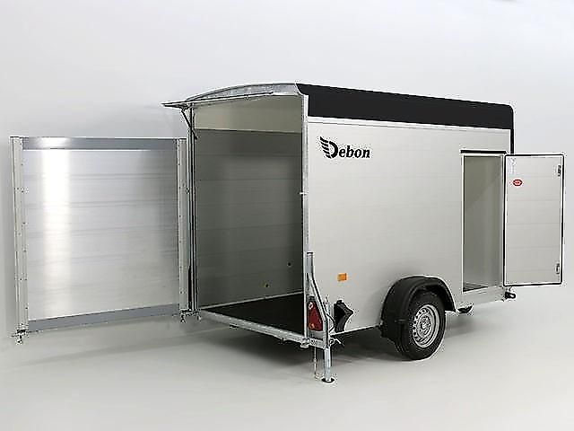 Debon Kofferanhänger C300 148x295cm H:190cm 1,3t|Alu|Polybug|Tür|