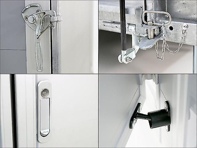 Debon Kofferanhänger C300 148x295cm H:190cm 1,3t|Alu|Polybug|Tür|